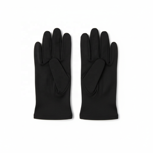 Nouveaux gants noirs 2026 pour usage formel, gants en coton noir de haute qualité pour cérémonies, défilés, groupes, événements et port occasionnel - Product Image 4