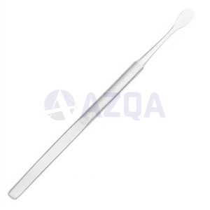 Pousse-cuticules réutilisables à double tête en acier inoxydable pour le soin des ongles, le nettoyage des cuticules et le nail art professionnel - Product Image 6