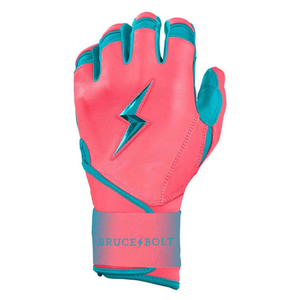 Gants de frappe pour le baseball et le softball pour adultes, en cuir, avec fermeture auto-agrippante, séchage rapide, respirants, personnalisables, ambidextres - Product Image 2