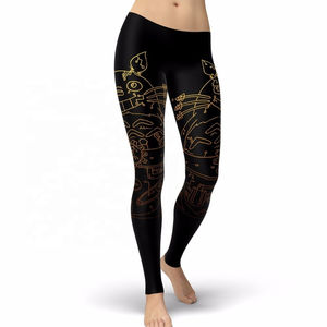 Leggings de sport pour femmes, design personnalisé, sublimation, séchage rapide, fabricants, leggings de sublimation imperméables pour femmes, dernière mode. - Product Image 1
