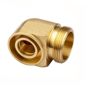 Pièces tournées CNC en laiton personnalisées avec usinage par électroérosion à fil et placage or, collier en acier inoxydable - Product Image 2