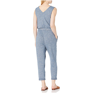 Mono corto sin mangas para mujer, informal, de una pieza, suave, ligero, de ajuste relajado, para uso diario y playa. - Product Image 2