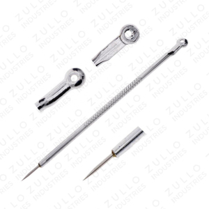 Premium 5 Piece Stainless Steel Acne Extractor Kit Professional Blackhead Remover <b>Tools</b> for Facial Skin Care - Product Image 6