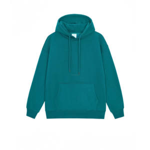 Sudadera con capucha de lujo de alta calidad de algodón 100% con capucha de hilo para hombre, sudaderas con capucha de gran tamaño de lana de felpa francesa - Product Image 1