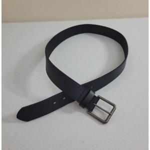 Cinturones de cuero genuino de color negro completo y largos para hombre, estilo casual a la moda, cinturón de calidad genuina, precio de gran venta. - Product Image 1