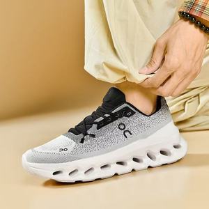 Chaussures de marche respirantes en mesh pour hommes, légères, avec semelle EVA amortissante, décontractées, pour toutes les saisons, chaussures de course - Product Image 2