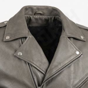 Chaqueta de Motociclista de Cuero Genuino para Hombre de la Mejor Calidad, Nueva Colección de Invierno, Chaquetas de Motocicleta con Protecciones Desmontables Personalizadas - Product Image 4