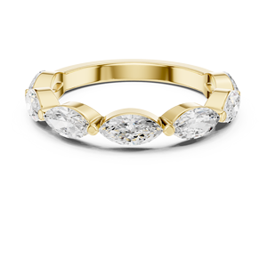 Rajasi GOLD Jewels 10K แหวนโซลิแทร์สีเหลืองทองสำหรับขอแต่งงาน - Product Image 3