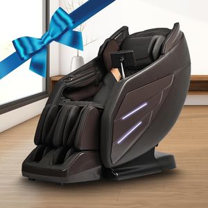 Sillón de Masaje de Cuerpo Completo con Gravedad Cero, Silla de Masaje Shiatsu Reclinable, Rodillos de Masaje Puntuales Mejorados, Calefacción, Bolsas de Aire, Rodillos para Pies, Masaje Corporal Completo - Product Image 2