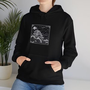 Sweat-shirt à capuche pour homme WHITEAURA avec poche avant, logo, style décontracté, coupe classique, 100% coton, tissu tricoté doux, service OEM - Product Image 1
