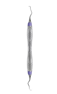 Cureta dental quirúrgica universal Everedge de mango hueco 3/4 LANGER con logotipo personalizado Hu_Friedy - Manual Power - Product Image 4