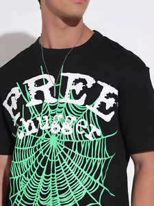 T-shirts pour hommes de haute qualité 100% coton, imprimés graphiques, surdimensionnés, streetwear, décontractés, manches courtes, respirants, col rond - Product Image 6