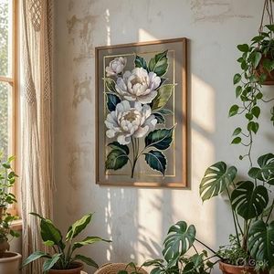 Cadre photo rectangulaire en bois massif fait main, décoration murale moderne vintage avec orientation verticale, montage mural/sur table - Product Image 2