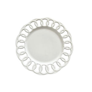 2024 nouveauté ensemble <span class=keywords><strong>de</strong></span> vaisselle en céramique blanche avec assiette <span class=keywords><strong>de</strong></span> chargeur <span class=keywords><strong>de</strong></span> conception creuse en dentelle pour la location d'événement <span class=keywords><strong>de</strong></span> location <span class=keywords><strong>de</strong></span> fête <span class=keywords><strong>de</strong></span> mariage élégante - Product Image 6