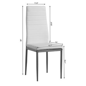 Set Tavolo da Pranzo Trasparente 110CM Codice 09951951 Diviso in Due Pacchi per Consegna Comoda - Product Image 2