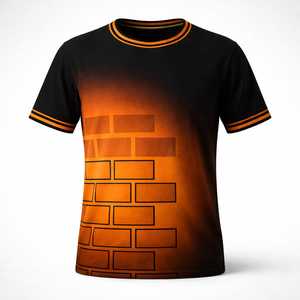 Camiseta Deportiva Transpirable para Hombre, Jersey de Entrenamiento de Alto Rendimiento, Ropa Deportiva para Correr, Absorbe la Humedad - Product Image 1