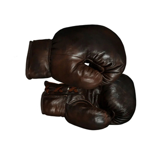 Guantes de Boxeo de Cuero de Primera Calidad OEM y ODM, Guantes Profesionales de Entrenamiento y Combate - Product Image 2