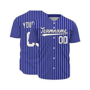 Camiseta de Béisbol Personalizada con Estampado Sólido, Ropa Deportiva Transpirable, Logotipo Frontal Personalizado, Camisa Corta con Botones para Hombre y Mujer, Invierno - Product Image 6