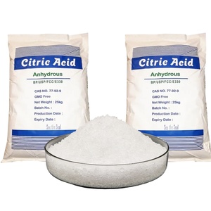 Assaisonnement acide de régulation du <span class=keywords><strong>pH</strong></span> monohydrate d'acide citrique direct d'usine pour l'agent auxiliaire chimique blanc de l'industrie alimentaire - Product Image 1