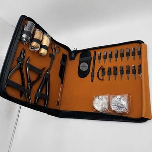 Luminex Weft <b>Tool</b> Kit Portable Hair Extension <b>Tools</b> Set with <b>Clips</b> and Accessories for Salon Use - Product Image 2