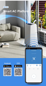 Climatiseur mobile de type split pour appartement, studio, bureau avec refroidissement rapide, faible bruit et conception haute efficacité - Product Image 3