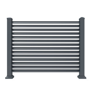 Panneau de clôture en aluminium thermolaqué série 6000 avec détails CNC et style décoratif - Product Image 3