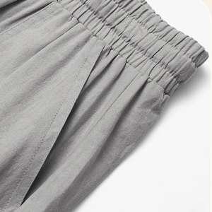 Cargo Pant Low MOQ <b>Mens</b> Washed Water Resistant Bulk Order Factory Price Trekking <b>Elastic</b> <b>Waist</b> All Season Cuffed Hem Denim Pants - Product Image 4