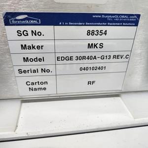 Manómetro de Capacitancia MKS EDGE 30R40A-G13 - Equipo y Piezas de Semiconductores de Confianza con Legado Global - Product Image 4