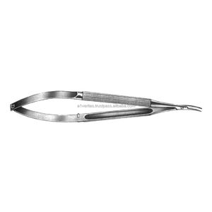 Nouvel ensemble d'instruments chirurgicaux 2026 personnalisés A-1 VERITAS (curvés) de 15 cm, porte-aiguilles micro-Castroviejo pour sutures |   Haute qualité - Product Image 2