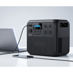 Wholesale OEM Manufacturer 2000Wh <b>Portable</b> Power Station with 2600W Ultra-Fast Charging LFP LiFePO4 Battery Solar <b>Generator</b> - Product Image 3