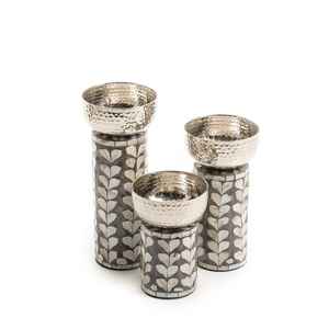 Ensemble de bols classiques de luxe en résine nacre et acier inoxydable, vaisselle polie, écologique, pour mariage, service artisanal - Product Image 5