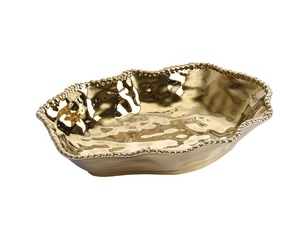 Eco Friendly High Grade Brass Serving Bowl For Professional Catering Restaurant And Home Dining <b>Table</b> Serving - Product Image 1