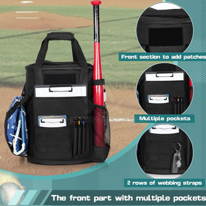 Bolsa de Béisbol Cómoda y Duradera para Equipos Deportivos, con Gran Espacio y Tela Resistente, Suministro del Fabricante - Product Image 2