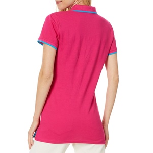 เสื้อผ้าผู้หญิงสไตล์ใหม่ปี 2024 ผ้าคอตตอนเนื้อเจอร์ซีย์ ระบายอากาศได้ดี แห้งเร็ว ทรงเข้ารูป แขนสั้น ป้องกันริ้วรอย สั่งตัดได้ พร้อมส่ง ขายส่ง - Product Image 2