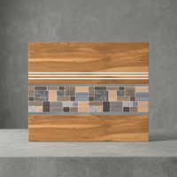 Carreaux de marche en porcelaine beige polie 900x300mm et 900x200mm - Marches d'escalier durables de 10mm pour hôpitaux et projets