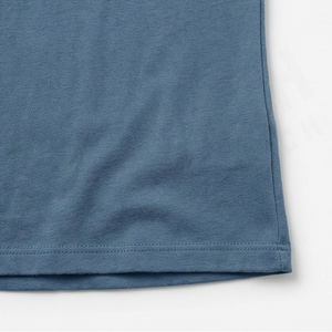 Camiseta de Tela para Mujer, Secado Rápido, Transpirable, 100% Algodón, Manga Corta, Alta Calidad, Moderna, Informal, Color Personalizado - Product Image 5
