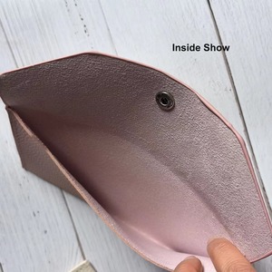 Portefeuille en cuir pour usage quotidien, pochette longue de voyage, pochette à monnaie élégante, porte-cartes intérieur pour espèces - Product Image 3