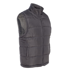 Custom <b>Mens</b> Lightweight Puffer Vest Durable Hooded Neck Sleeveless Quilted <b>Jacket</b> Drawstring Closure for Outdoor Casual - Product Image 2