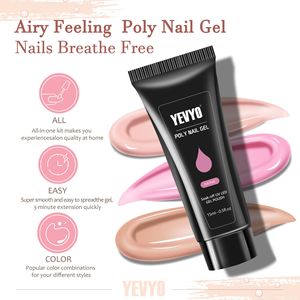 Beginner-Friendly Poly Gel <b>Nail</b> <b>Kit</b> with UV Lamp Includes Slip Solution Essential Items for Gel Extension <b>Nail</b> Buildering - Product Image 5