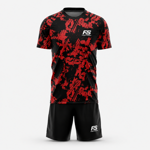 Ensemble de maillots de football sublimés personnalisés pour hommes, tenues de football respirantes, vêtements d'entraînement, vêtements de sport à séchage rapide, uniformes de football - Product Image 1