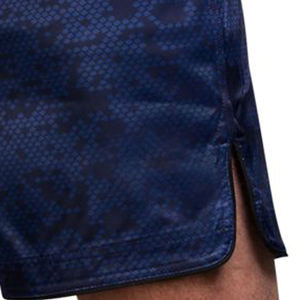 Shorts de sport pour hommes en toile polyester/coton, confortables, extensibles, avec ceinture élastique, poches, couleur unie, décontractés, écologiques, imperméables, séchage rapide - Product Image 3