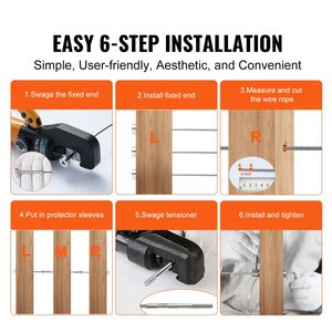 Kit da 20 Pezzi in Acciaio Inossidabile T316 con Terminale a Perno a Scomparsa da 1/8 di Pollice per Ringhiere a Cavo - Dispositivi di Assistenza - Product Image 6