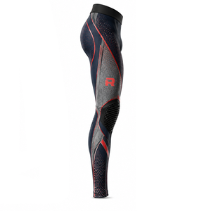 Leggings de moto durables avec tissu extensible flexible, soutien par compression, tissu respirant, design ajusté. - Product Image 4