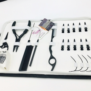 Offre Spéciale : Kit d'Outils pour Extensions de Cheveux en Acier Inoxydable Hooper Company – Pinces Micro-Boucles, Clips, Rasoirs de Barbier, Aiguilles – Logo Personnalisé - Product Image 2