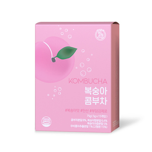 HEALSLAB Kombucha 8 saveurs 75g (5g x 15 sachets) alternative au soda, boisson en poudre - Product Image 3