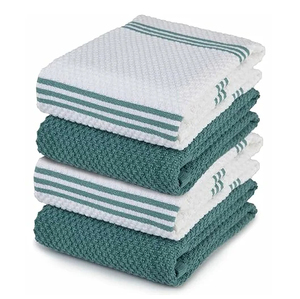 Wholesale Friendly Low Price Soft 100% Cotton Waffle Kitchen <b>Towels</b> with Custom Design <b>Quick</b>-<b>Dry</b> for Home Use Solid Color - Product Image 3