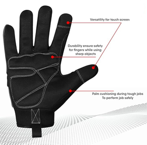Guantes de Seguridad para Mecánicos, Resistentes, Cómodos y de Alto Rendimiento, Populares para Invierno, de Dedo Completo, para Trabajo Pesado - Product Image 3