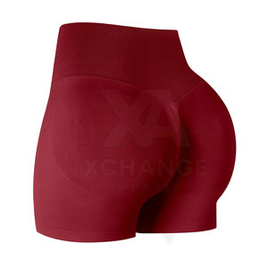 Shorts moldeadores de nylon suave y spandex para mujer, ropa deportiva para gimnasio con tela transpirable y cómoda. - Product Image 5