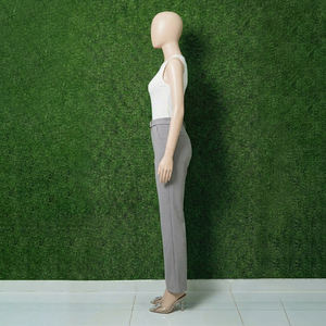 Pantalones de Pijama Tipo Palazzo para Mujer, Deportivos, Elegantes, Bonitos, de Frente Plano, Transpirables, 100% Algodón, con Cordón Ajustable, Corte Regular, para Primavera - Product Image 4