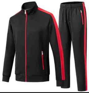 Ensemble coupe-vent personnalisé pour hommes adultes, veste et pantalon légers et imperméables, idéal pour les activités de plein air - Product Image 4